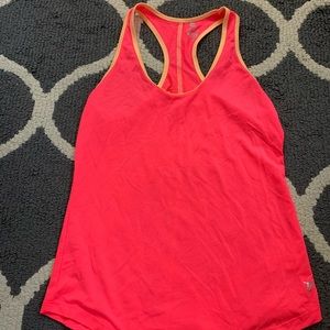 Razor back workout top